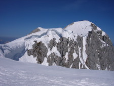 Schneewechten am hohen Göll